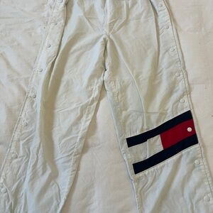 Tommy Hilfiger Vintage White Snap Track pants